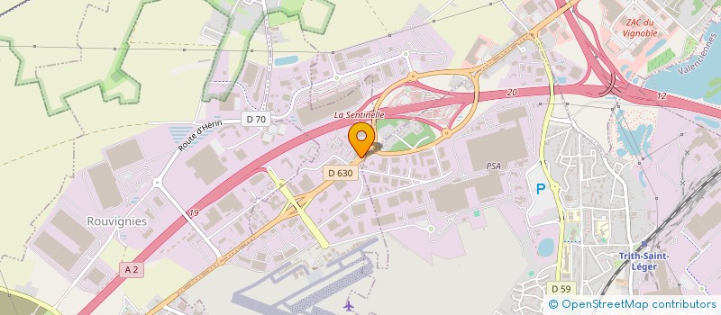 localisation de l'entreprise AKATE à PROUVY