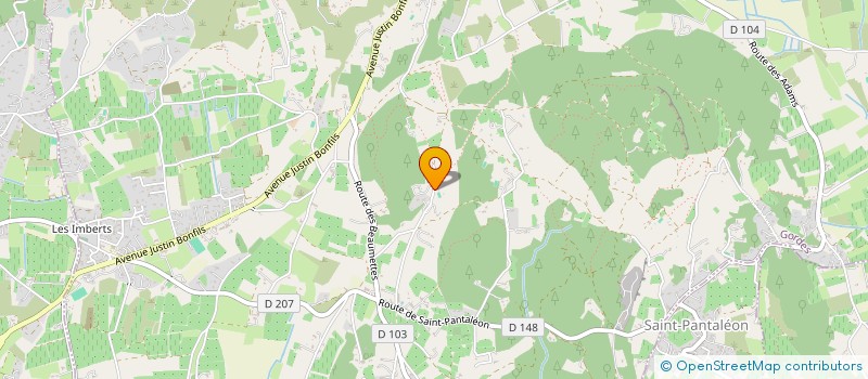 localisation de l'entreprise AKAX PARTNERS  GORDES