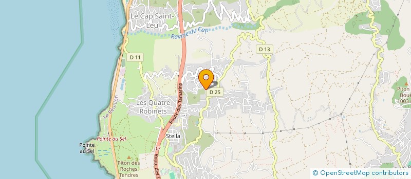 localisation de l'entreprise AKAZZ  SAINT-LEU