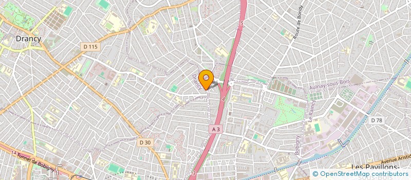 localisation de l'entreprise AKB à DRANCY