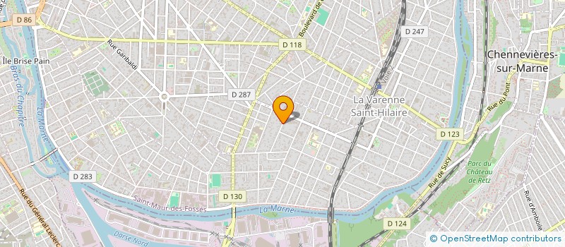 localisation de l'entreprise AKB DANTZIG à SAINT-MAUR-DES-FOSSES