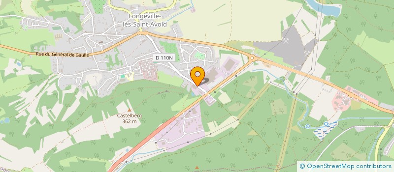 localisation de l'entreprise AKBAS ISOLATION ET ENDUIT  LONGEVILLE-LES-SAINT-AVOLD