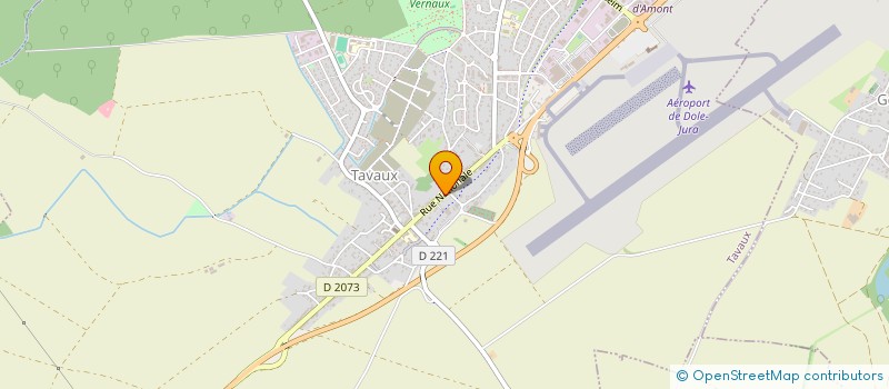 localisation de l'entreprise AKC à TAVAUX