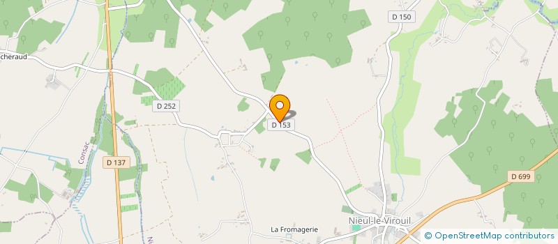 localisation de l'entreprise AKC-BRIOLAIS  NIEUL-LE-VIROUIL