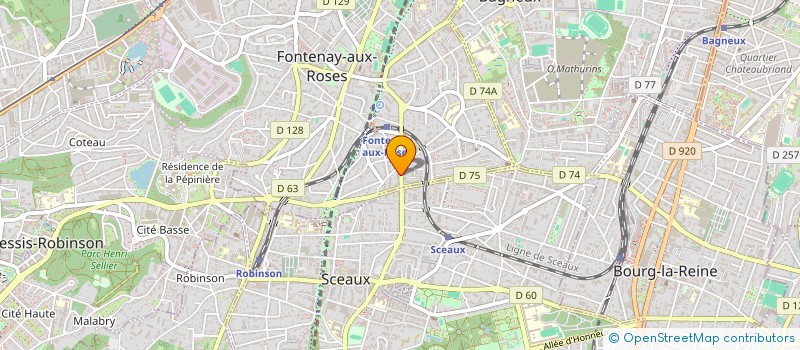 localisation de l'entreprise AKCELYMMO à FONTENAY-AUX-ROSES