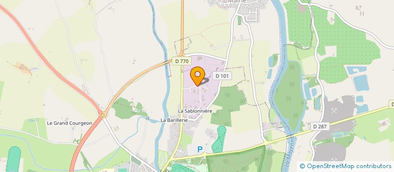localisation de l'entreprise AKCG à LE LION D'ANGERS
