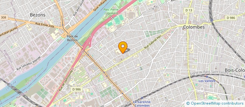 localisation de l'entreprise AKCIA à COLOMBES
