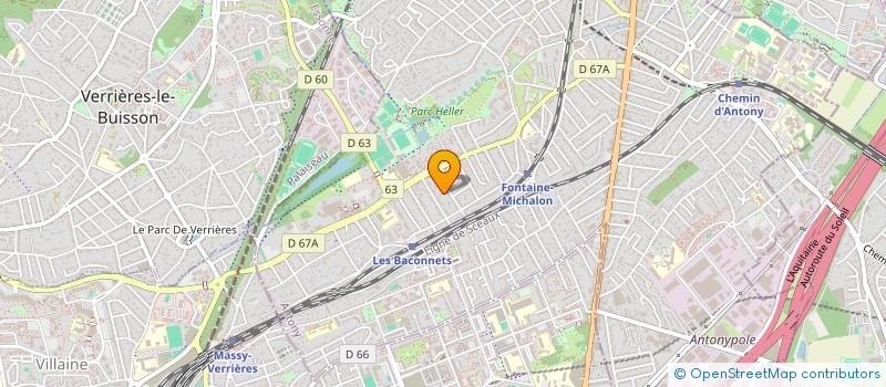 localisation de l'entreprise AKCNM à ANTONY