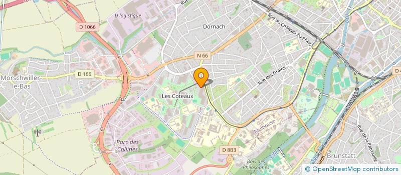 localisation de l'entreprise AKD CONSTRUCTION  MULHOUSE