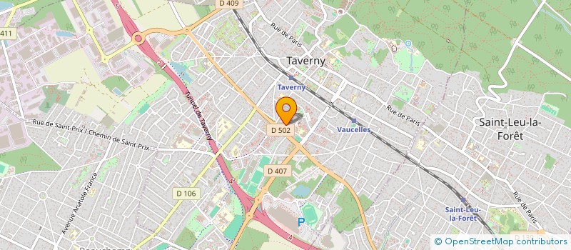 localisation de l'entreprise AKD GROUP  TAVERNY