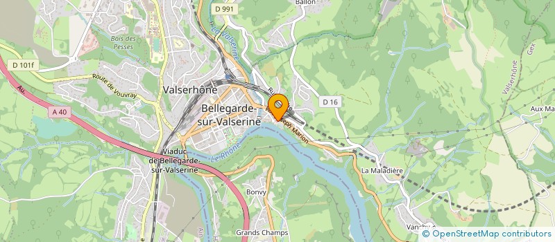 localisation de l'entreprise AKDA MACONNERIE GENERALE à VALSERHONE