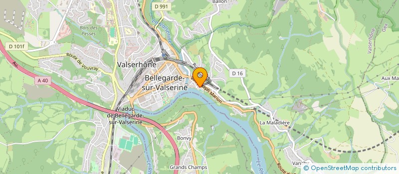 localisation de l'entreprise AKDAG à VALSERHONE