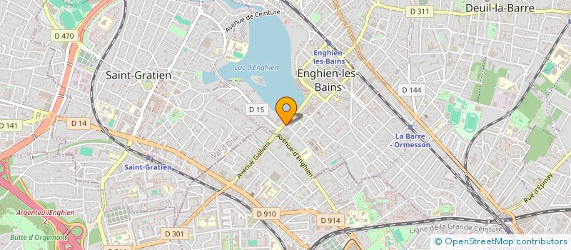 localisation de l'entreprise AKDEMIZ à ENGHIEN-LES-BAINS