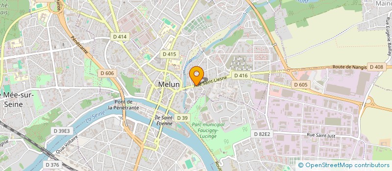 localisation de l'entreprise AKDEMO à MELUN