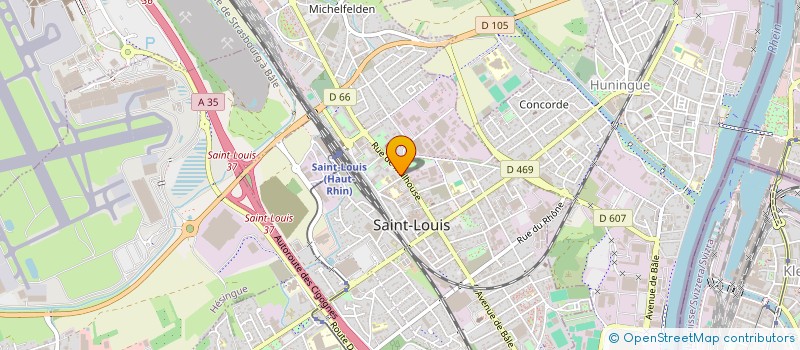 localisation de l'entreprise AKDENIZ à SAINT-LOUIS