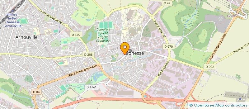 localisation de l'entreprise AKDENIZ  GONESSE