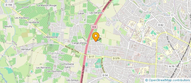 localisation de l'entreprise AKDENIZ RAHMI FEHMI SELMANI à CHARNAY-LES-MACON