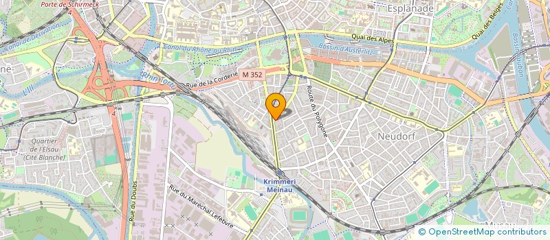 localisation de l'entreprise AKDENIZ SARL à STRASBOURG