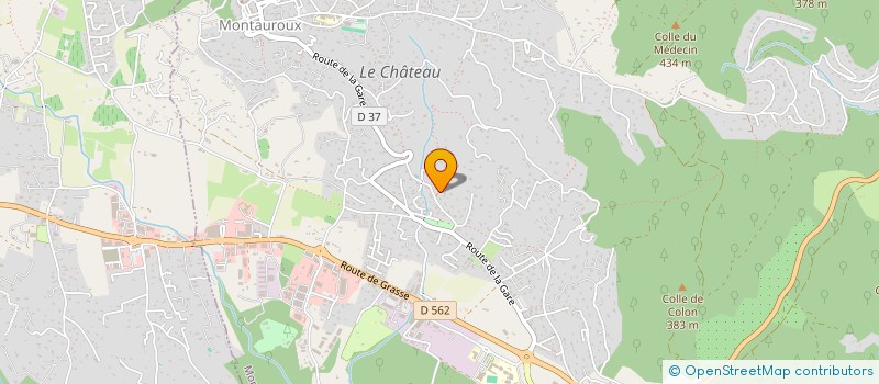 localisation de l'entreprise AKDL  MONTAUROUX