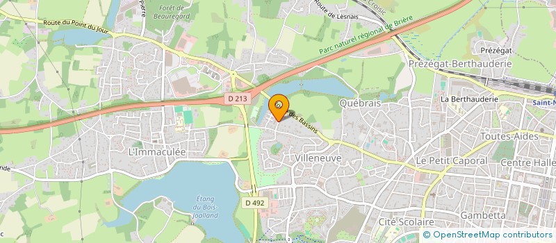 localisation de l'entreprise AKE'INVEST  SAINT-NAZAIRE