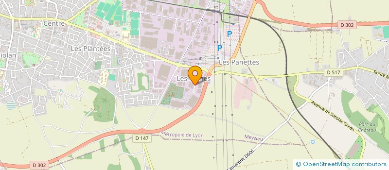 localisation de l'entreprise AKEB  MEYZIEU