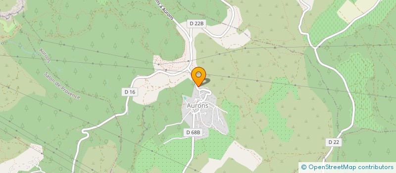 localisation de l'entreprise AKEBIA PAYSAGE ET BIODIVERSITE  AURONS