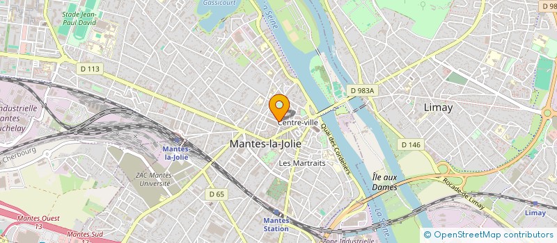 localisation de l'entreprise AKEL  MANTES-LA-JOLIE