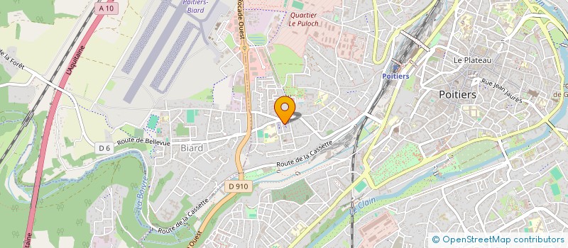 localisation de l'entreprise AKEL IMMOBILIER  POITIERS