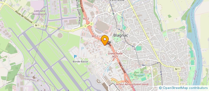localisation de l'entreprise AKELA à BLAGNAC