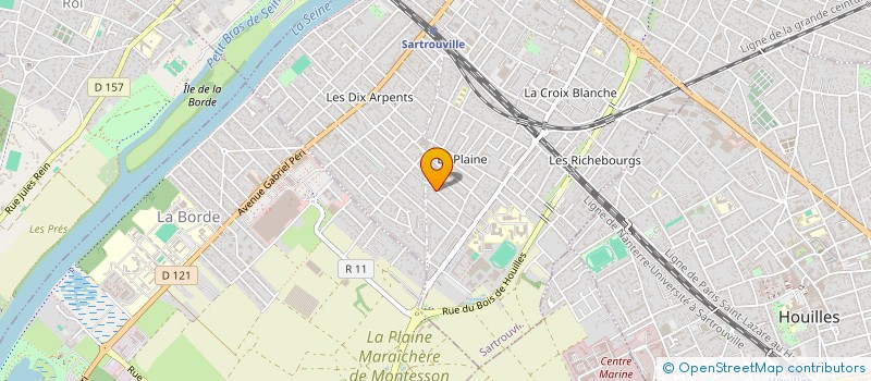 localisation de l'entreprise AKELA CAPITAL  SARTROUVILLE