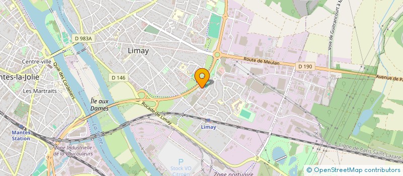 localisation de l'entreprise AKEMA TECH  LIMAY