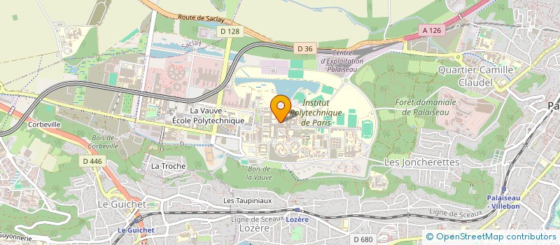 localisation de l'entreprise AKEN MEDICAL  PALAISEAU