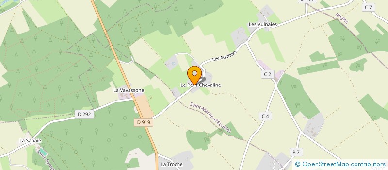 localisation de l'entreprise AKENA 61 à SAINT-MARTIN-D ECUBLEI