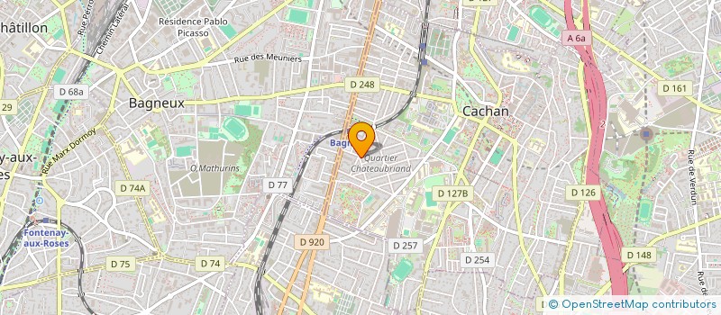localisation de l'entreprise AKENE & CO à CACHAN