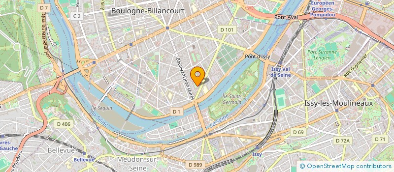 localisation de l'entreprise AKENE CONSEIL à BOULOGNE-BILLANCOURT