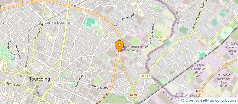 localisation de l'entreprise AKENE IMMOBILIER  TOURCOING