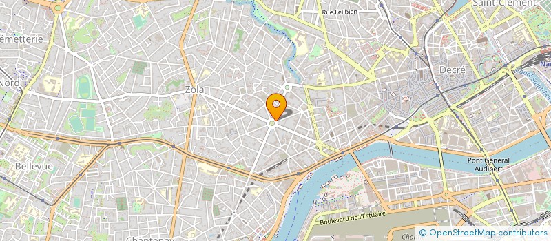 localisation de l'entreprise AKENEO à NANTES