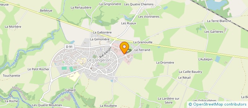 localisation de l'entreprise AKEO à SEVREMOINE