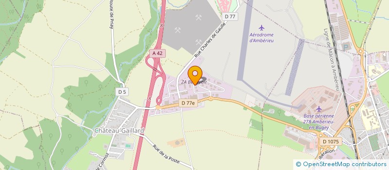 localisation de l'entreprise AKEO PLUS à CHATEAU-GAILLARD