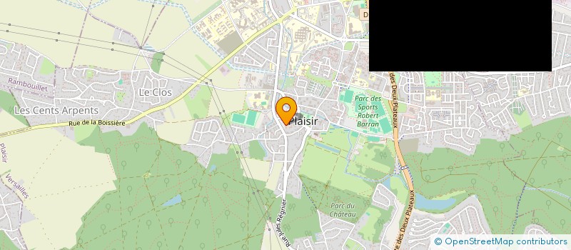 localisation de l'entreprise AKER MICRO DIFFUSION  PLAISIR