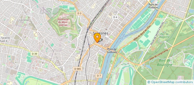 localisation de l'entreprise AKERA DEVELOPPEMENT à SURESNES