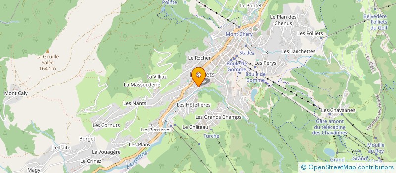 localisation de l'entreprise AKERLUND/MCDONOGH  LES GETS