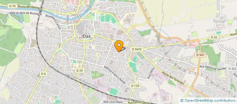 localisation de l'entreprise AKERRA à DAX