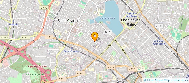 localisation de l'entreprise AKF RISK CONSULTING  SAINT-GRATIEN