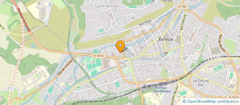 localisation de l'entreprise AKFA TAXI à EVREUX