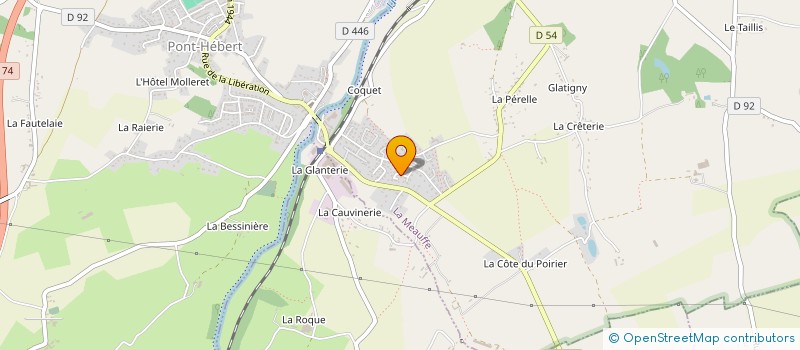 localisation de l'entreprise AKG  LA MEAUFFE