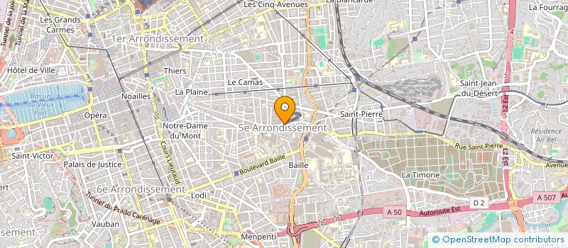 localisation de l'entreprise AKG HOLDING  MARSEILLE