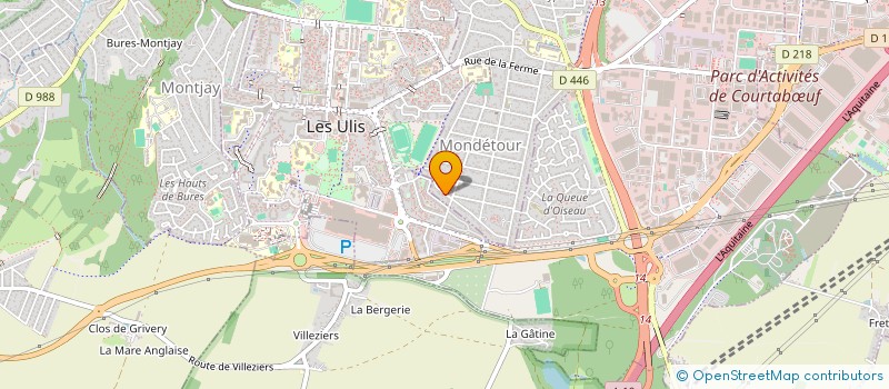 localisation de l'entreprise AKG RENOV à ORSAY