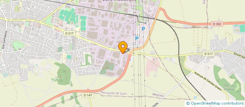 localisation de l'entreprise AKGMS  VAULX-MILIEU