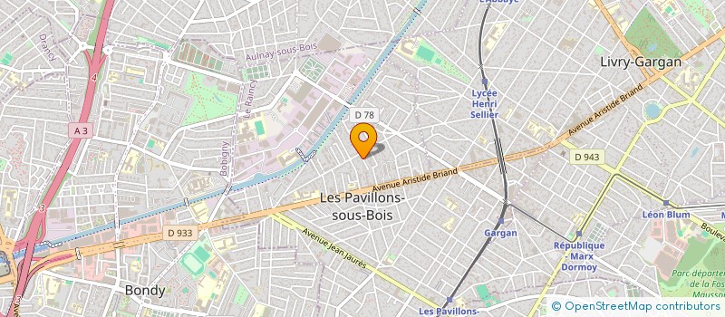 localisation de l'entreprise AKGUN SARL  LES PAVILLONS-SOUS-BOIS